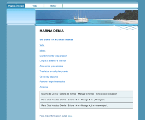 gestornautico.es: Página principal - Marina Denia
Su embarcacion en buenas manos......embarcaciones de confianza...servicios nauticos, embarcaciones, gestoria, seguros, patrones....