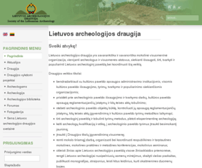 lad.lt: Lietuvos archeologijos draugija
Lietuvos archeologijos draugija