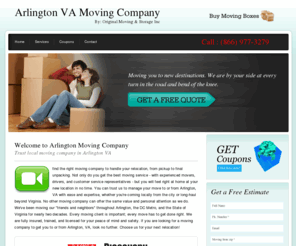 movingcompaniesarlingtonva.net: Arlington VA Moving Company
We are Moving Company in Arlington VA we provide full moving servcies Home Office Long Distance & Local Moves so if you are lookung for Arlington VA Moving Company Call (866) 977-3279 