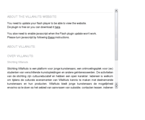 villanuts.nl: Villanuts // platform voor jonge kunstenaars
Villanuts platform voor jonge kunstenaars