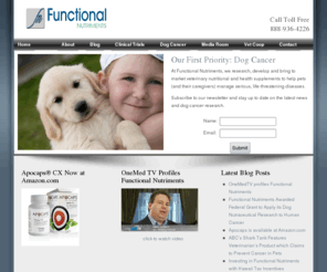 functionalnutriments.com: Functional Nutriments
Functional Nutriments | Nutraceuticals to Help Dogs (and their caregivers)