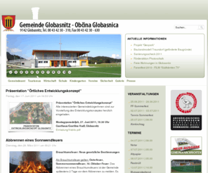 globasnitz.com: Willkommen auf der Startseite
Homepage der Gemeinde Globasnitz.
Spletna stran občine Globasnica.