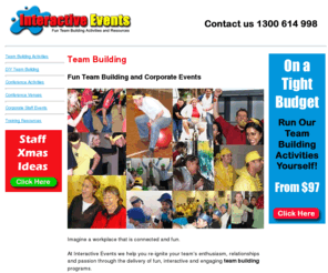 interactiveevents.com.au: Team Building | Team Building Activities | Team Building Ideas
Fun unique team building, team building activities and corporate events. Contact us on 1300 614 998