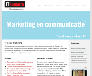 itexposure.com: ITxposure - IT meets Marketing
ICT Marketing Consultancy