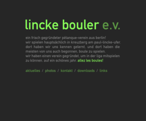 tnotwo.net: lincke bouler e.v.
