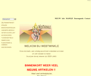 webtwinkle.nl: WebTwinkle
Voor al uw kralen en accessoires