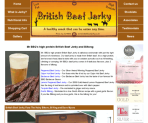 britishbeefjerky.co.uk: British Beef Jerky
British Beef Jerky - Mr BBQ's high protein british beef jerky and biltong