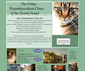 scthyroidcat.com: Index
hyperthyroid radioactive iodine therapy cat senior methimazole thyroidectomy veterinary hospital pet murrells inlet sc south carolina I-131