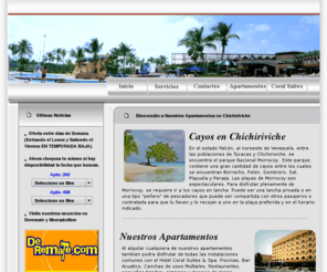 apartamentosenchichiriviche.net: apartamentos en chichiriviche
alquiler de apartamentos en chichiriviche morrocoy