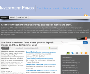 collectivecapital.net: Investment Funds
Investment Funds