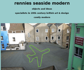 rennart.co.uk: RENNIES SEASIDE MODERN 20TH CENTURY BRITISH DESIGN for sale in our shop
 Paul and Karen Rennie are specialists selling 20th century British art and design from their shop in Folkestone.