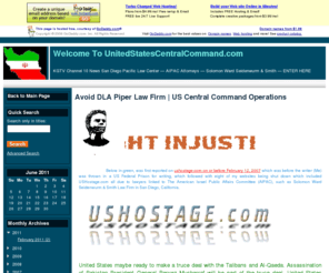 unitedstatescentralcommand.com: United States Central Command | ² | DLA Piper Rudnick
