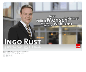 ingo-rust.de: Ingo Rust, Mitglied des Landtags Baden-Württemberg
Willkommen auf der Website des Landtagsabgeordneten Ingo Rust. Informieren Sie sich hier über den Mensch und die politischen Ansichten von Ingo Rust.
