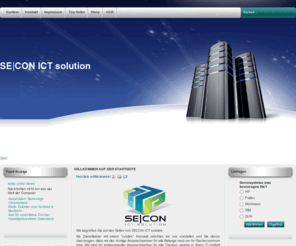 storage-virtualisierung.com: Home | SE|CON ICT solution
  Wir begrüßen Sie auf den Seiten von SECON ICT solution. Als Dienstleister mit einem 'runden' Konzept möchten wir uns vorstellen und Sie davon überzeugen, dass wir der richtige Ansprechpartner