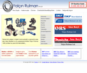 yalcinrulman.com: Yalçın Rulman, Rulman, Rulman Yatakları, Emniyet Segmanları
Rulman üretimi ve satışı yapan yurt dışı bağlantılı fimanın web sitesinde; ürünleri, firma haberleri ve tanıtımı bulunmaktadır.