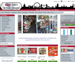 britishshoppe.net: Julie's British Shoppe
Shop powered by PrestaShop