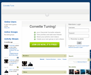 corvettetune.com: Welcome to Corvette Tune
Joomla! - the dynamic portal engine and content management system