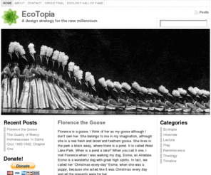ecotopia.org: EcoTopia
A design strategy for the new millennium