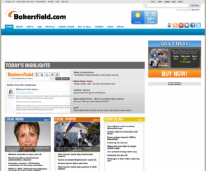 bakersfieldnewcomer.com: Bakersfield.com - Kern County news, events, shopping & search
Bakersfield.com is the online news site of The Bakersfield Californian, serving Bakersfield and greater Kern County with news, classifieds, real estate, jobs, autos, shopping, weather, calendar, events, blogs, and local search.