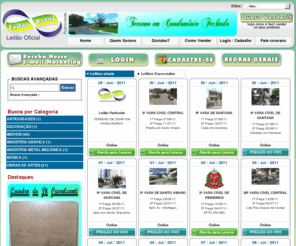 hastapublicasp.com: Leilão Brasil, O Melhor em leilões
O Leilao www.Brasil.net voce compra e vende de tudo, equipamentos industriais, veículos, caminhoes, imóveis, utilizando um sistema de Leilao Oficial Online.