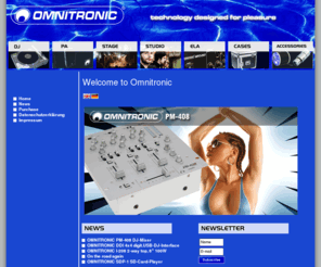 omnitronicdj.com: Omnitronic - Home
Omnitronic