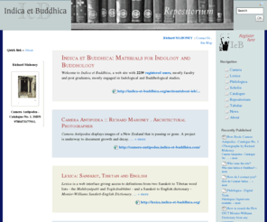 indica-et-buddhica.org: Indica et Buddhica - Portal: Materials for Indology and Buddhology - a platform to capture, store, index, preserve, and distribute materials pertinent to Indology and Buddhology.
Indica et Buddhica: Materials for Indology and Buddhology is a collaborative
   platform designed to capture, store, index, preserve, and distribute materials pertinent to Indology and
   Buddhology.