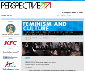 perspectiveproject.ro: Perspective Project
a contemporary feminist art project