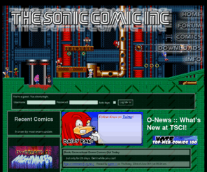 soniccomic.com: The Sonic Comic, Inc.
The Sonic Comic, Inc. produces sprite web comics that will make you laugh until you cry.