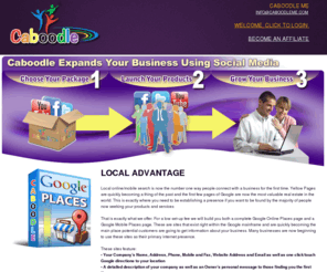 caboodleme.com: Gocaboodle.com - small business social media marketing
 Many business owners realize having a Social Media and Mobile Presence is more critical than ever before, to effectively communicate with their customer base, increase sales and increase customer retention. Far more than most, DON’T DO IT because they don’t have the time, the money and the expertise.  Caboodle makes building your business using Social Media and Mobile…simple, easy and highly affordable. We provide everything you need to enhance your Social Media Presence such as, complete Social Media Set-Up and monthly maintenance, Twitter and Facebook followers, Interactive Video Overlay Ads, a feature-rich FREE Mobile One Page website …and much more.