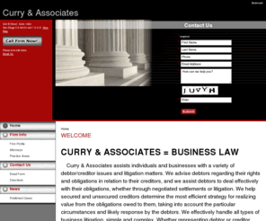 currylegal.com: San Diego Business Bankruptcy Attorneys | California Business Litigation, Creditors Rights Lawyers, Law Firm -  Curry %26 Associates
San Diego Business Bankruptcy Attorneys of Curry & Associates pursue cases of Business Bankruptcy, Business Litigation, and Creditors Rights in San Diego California.