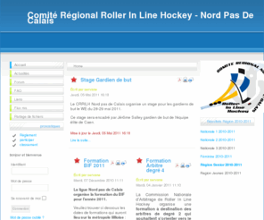 rilhnpdc.org: Bienvenue - Comité Nord Pas de Calais - Roller In Line Hockey - rilh5962
rilhnpdc . org le site du comite regional Nord Pas de Calais de Roller In Line Hockey