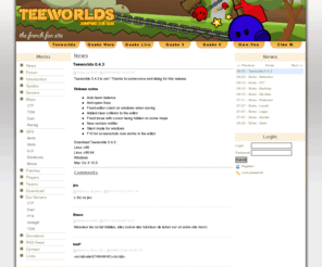 teeworlds.net: Teeworlds.Net - Worlds Fan Site
Teeworlds.Net - News and tweaking guides for the world of Teeworlds