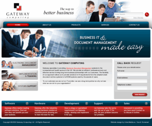 gateway.co.uk: Gateway Computing Ltd | Gateway Computing, Yeovil
Gateway Computing combine technical skill, business consultation & advice to provide state-of-the-art scalable business solutions.