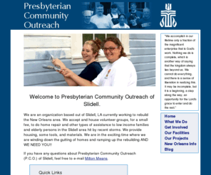 pcoslidell.org: Presbyterian Community Outreach of Slidell
Presbyterian Community Outreach of Slidell