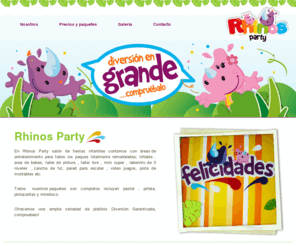 rhinosparty.com: Salon de fiestas infantiles en Guadalupe Nuevo Leon, RHINOS PARTY
