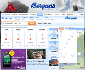 storm.no: Storm.no gir deg været for 8 millioner steder i verden
Værvarsel for 8 millioner steder i Norge og verden.