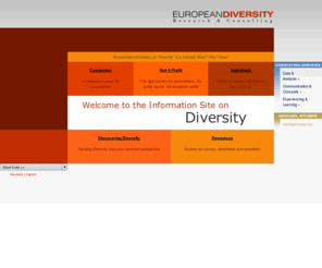 european-diversity.com: European Diversity Consulting - Information Site on Diversity
