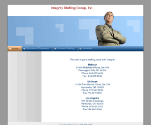 isg-staffing.com: Integrity Staffing Group, Inc. - Home
Intergrity Staffing Group