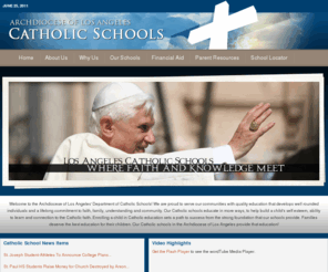 lacatholicschools.com: Archdiocese of Los Angeles — Catholic Schools
Catholic Schools