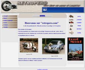 retropero.com: Accueil RETROPERO
Page d'accueil du site RETROPERO