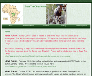 savetheokapi.com: Okapi - Learn More and Save The Okapi from Extinction
save the okapi from extinction africa