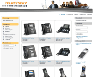 telnetshop.de: TELNETSERV - Ihr kompetenter AVAYA Partner!
