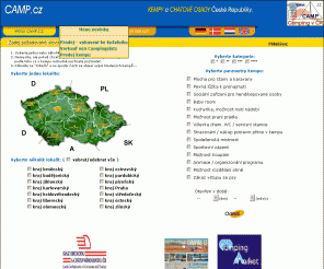 camp.cz: Camping sites Czech Republic - CAMP.cz
Camping sites in the Czech Republic. Info about sights and points of interest around the campings. Campingsreviews.