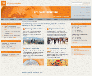 macon.de: GfK GeoMarketing - Beratung, Marktdaten, digitale Landkarten, RegioGraph
GfK GeoMarketing ist der kompetenter Partner für alle Bereiche des GeoMarketing. GfK GeoMarketing bietet professionelle GeoMarketing-Software-Lösungen, digitale Landkarten, Marktdaten und Beratung für Gebietsplanung.