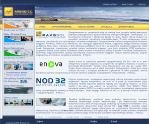 amikom.com.pl: Amikom S.C. -
  komputery, notebooki, podzespoły, akcesoria, programy, gry, sieci, hosting, obsługa firm
Sklep Amikom S.C. - komputery, notebooki, podzespoły, akcesoria, programy, gry, internet, sieci, sprzedaż, serwis, hosting, e-mail, strony internetowe, obsługa firm