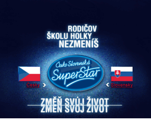 ceskoslovenskasuperstar.com: Rozcestník - Česko-Slovenská Superstar
Svetlá reflektorov a dlhotrvajúci potlesk je najväčším prejavom uznania. Má to však aj svoje tienisté stránky. Zážitky v SuperStar sú však na celý život!
