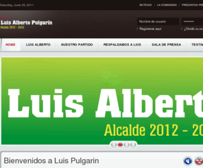 luispulgarin.com: Bienvenidos!!
Sitio oficial de luis pulgarin