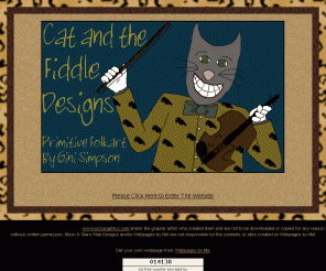 catandthefiddledesigns.com: Cat and the Fiddle Designs    primitive folkart by Gini Simpson
