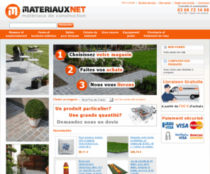 materiauxnet.org: Vente de matériaux de construction sur internet pour terrasse, entrée de garage et accès de votre maison - materiauxnet.com
Vente de matériaux de construction sur internet pour votre terrasse, votre entrée de garage et l'accès de votre maison avec materiauxnet.com