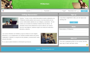 pcwarriors.com: PCWarriors
The free, easy way to teach and learn online.
